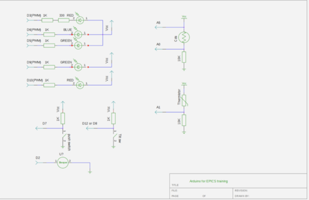 試験装置素子接続図