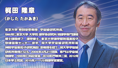 講演2 「ニュートリノ振動の発見と今後の展開」